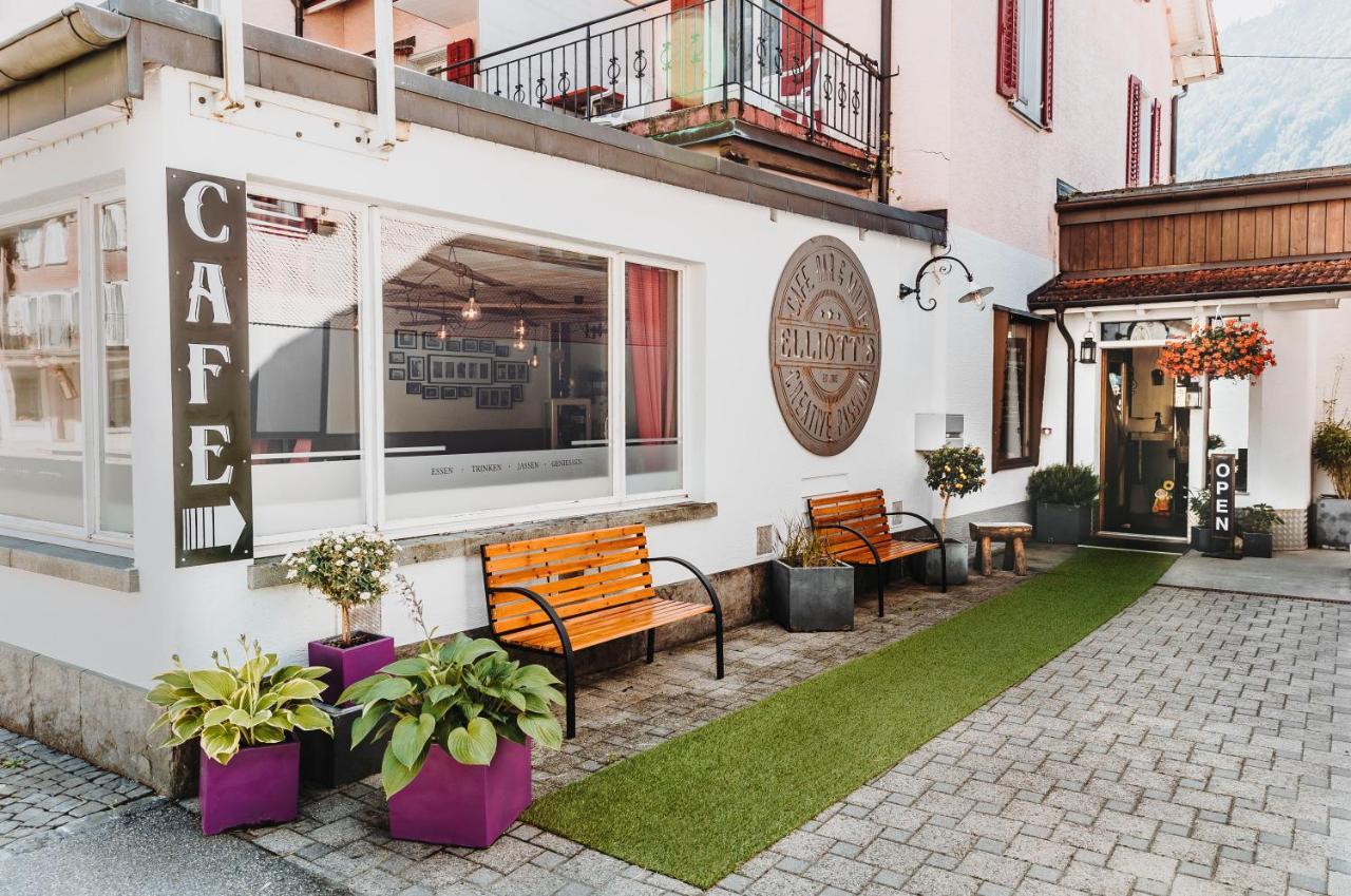 Apartamento Elliotts Bed & Bar Lungern Exterior foto